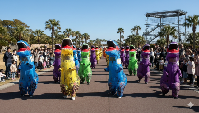 ティラノパレード（イメージ）